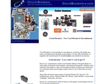 Tablet Screenshot of circuitbreakers-e.com